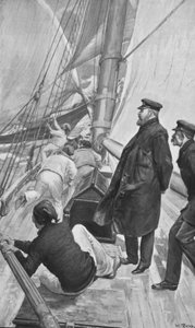 Kong Edward i en yachtulykke ved Cowes