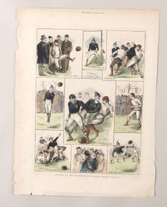 Skisser på den internasjonale fotballkampen, Glasgow