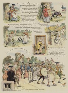Bondens datter (chromolitho)