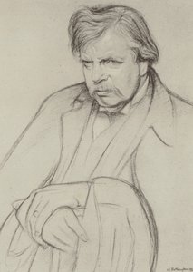 GK Chesterton (litho)