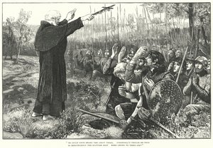 Slaget ved Bannockburn (gravering) av William (after) Small