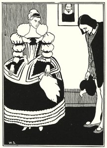 Illustrasjon for eventyrene til Baron Munchausen (gravering)