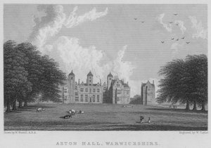 Aston Hall, Warwickshire (gravering)
