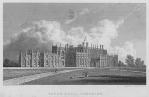 Eaton Hall, Cheshire (gravering)