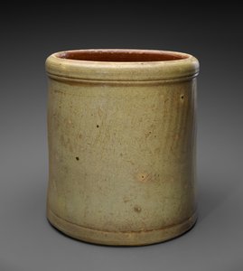 Crock, c. 1880-1905 (saltglasert steintøy) av William (attr.to) Saenger