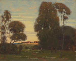 Uten tittel fransk landskap, 1905. av William A. Harper