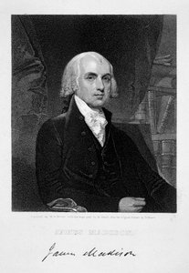 James Madison, 4. president i USA, 1800-tallet av William A Wilmer