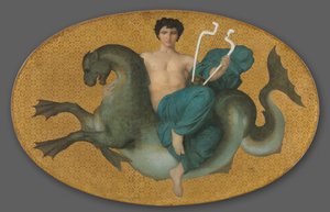 Arion på en sjøhest, 1855. av William Adolphe Bouguereau