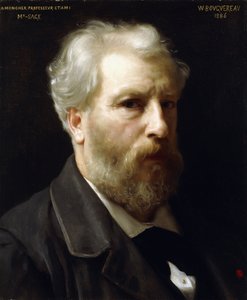 Selvportrett, 1886 av William Adolphe Bouguereau