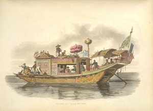 En Mandarins reisebåt av William Alexander