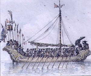 Kinesisk bysse (akvarell) av William Alexander