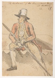fra et album med 372 tegninger av landskap, kystlinjer, kostymer og hverdagsliv laget under Lord Macartneys ambassade til keiseren av Kina, mellom 1792 og 1794 (blyant og akvarell på papir) av William Alexander