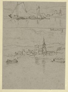 To elvescener av William Alfred Delamotte