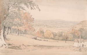 Utsikt fra Stokenchurch Hill, Buckinghamshire