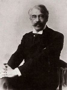 Konstantin Stanislavsky, russisk skuespiller og teatersjef, ca. 1890-c1900. av William Andreevich Carrick