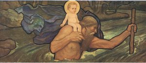 St Christopher, Bibbys Annual, 1916-17 av William Arthur Chase