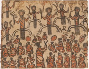 Wurundjeri -folk - Corroboree av William Barak
