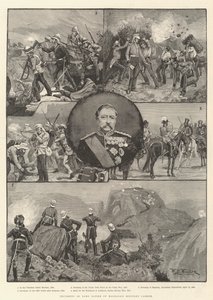 Hendelser av Lord Napier fra Magdalas militære karriere av William Barnes Wollen