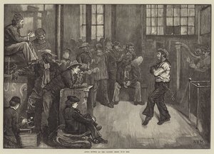 Etter middag på sjømannshjemmet, East End