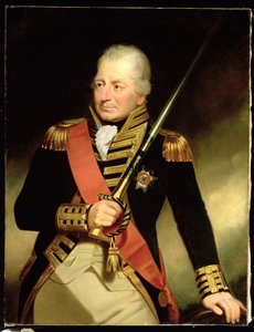 Portrett av John Jervis (1735-1823) første jarl av St. Vincent, ca. 1805 av William Beechey