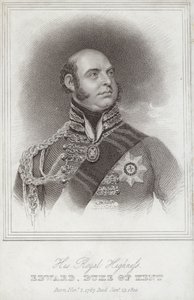 Portrett av prins Edward; hertugen av Kent og Strathearn