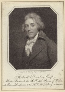 Portrett av Robert Cleveley av William Beechey