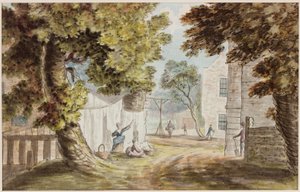 Travel hytte av William Beilby