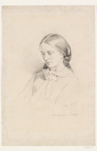 Josephine Butler, tidlig feministisk kampanje, 1856 av William Bell Scott