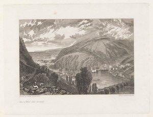 East & West Looe, Cornwall av William Bernard Cooke