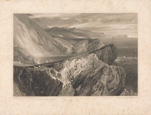 Lulworth Cove, Dorset av William Bernard Cooke