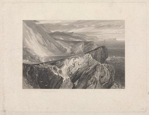 Lulworth Cove, Dorset av William Bernard Cooke