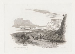 Martello Towers på Bexhill av William Bernard Cooke