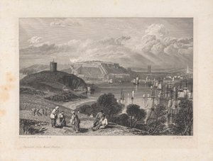 Plymouth, med Mount Batten av William Bernard Cooke