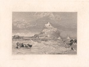 St. Michael's Mount, Cornwall av William Bernard Cooke