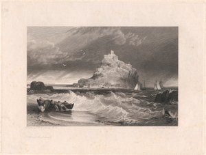 St. Michael's Mount, Cornwall av William Bernard Cooke