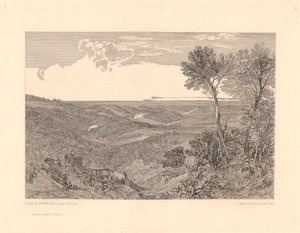 The Vale of Ashburnham av William Bernard Cooke