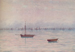 En fiskeflåte, 1910