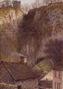Peveril Castle, Peak Cavern Gorge, Castleton