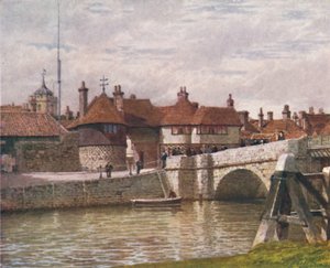 The Barbican, Sandwich, 1907 av William Biscombe Gardner