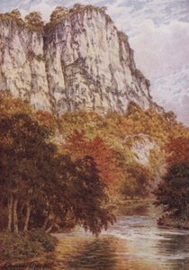 The High Tor, Matlock (farge litho)