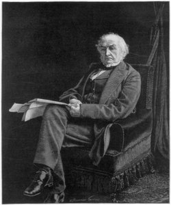 William Ewart Gladstone , statsmann og statsminister i det britiske liberale partiet, 1894.