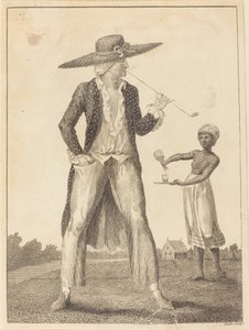 En Surinam planter i sin morgenkjole, 1793. av William Blake