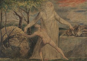 Abraham og Isak av William Blake