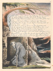 Amerika. En profeti, plate 14, så ropte han .... av William Blake