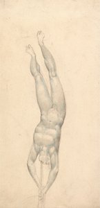 En engel med en trompet av William Blake