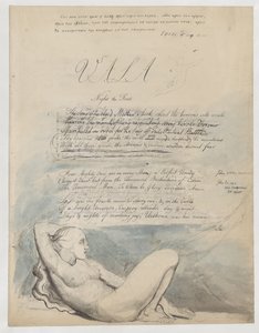 Begynnelsen av "The Four Zoas" av William Blake