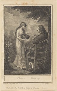 Canto I, vers 29, 1803. av William Blake