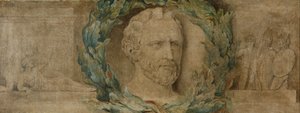 Demosthenes (tempera på lerret) av William Blake
