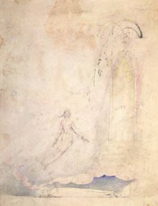 Design for dedikasjon til dronningen av William Blake