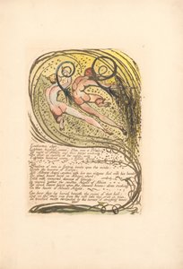 Europa. A Prophecy, Plate 10, Enitharmon sov . . . . (Bentley 12) av William Blake